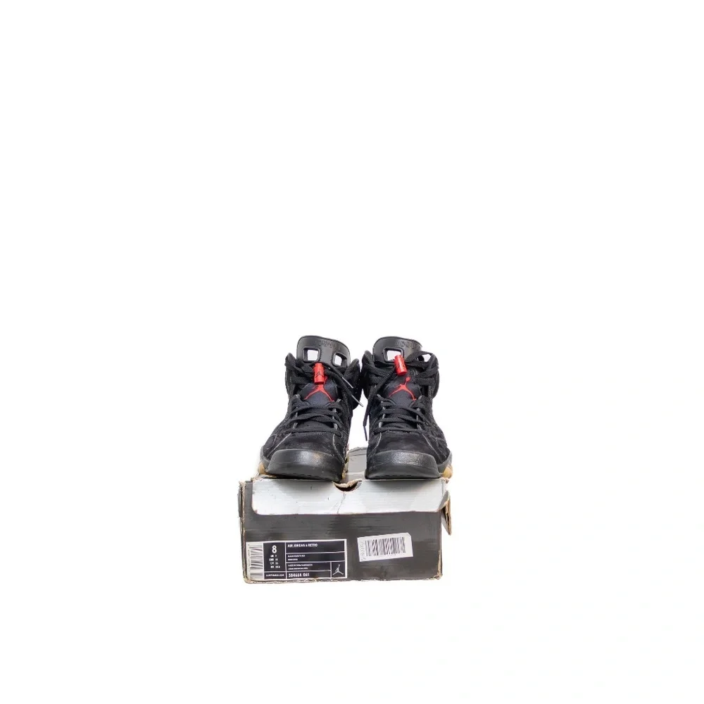 Air Jordan 6 Retro ‘Infrared’ Black Varsity Red‎ 384664-061 (2009) - US 8 / UK 7
